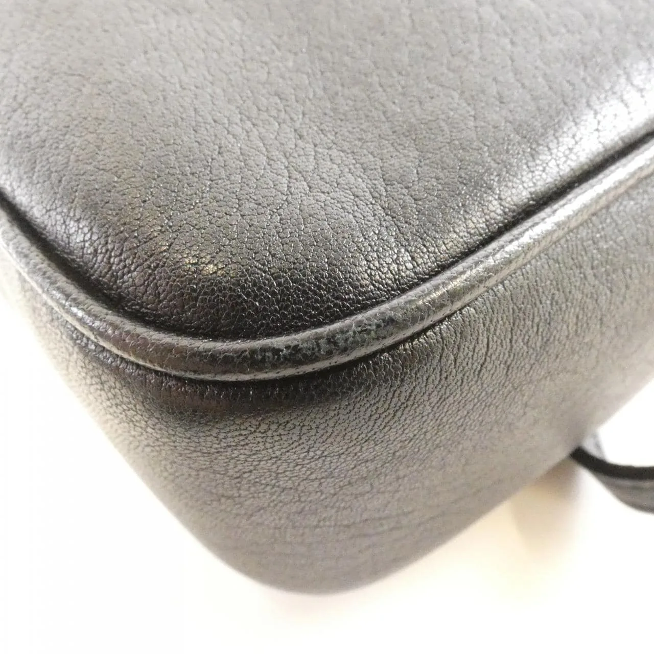 SAINT LAURENT 612542 BRM0W Shoulder Leather Black Leather Rank A - Thumbnail 3