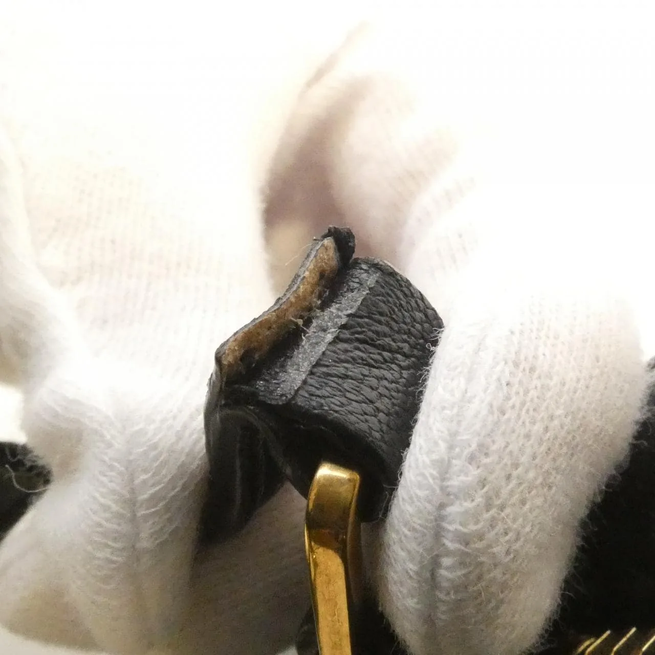 SAINT LAURENT 612542 BRM0W Shoulder Leather Black Leather Rank A - Thumbnail 8