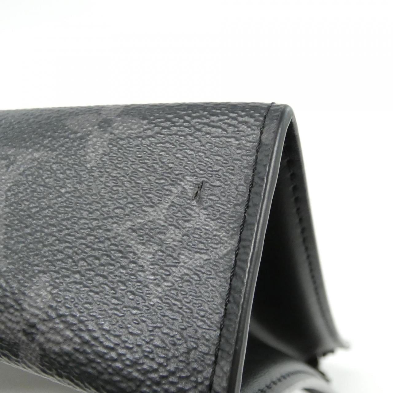 LOUIS VUITTON Pochette M80914 Handbag Monogram 黑色 Monogram 中古品A - 縮圖 3