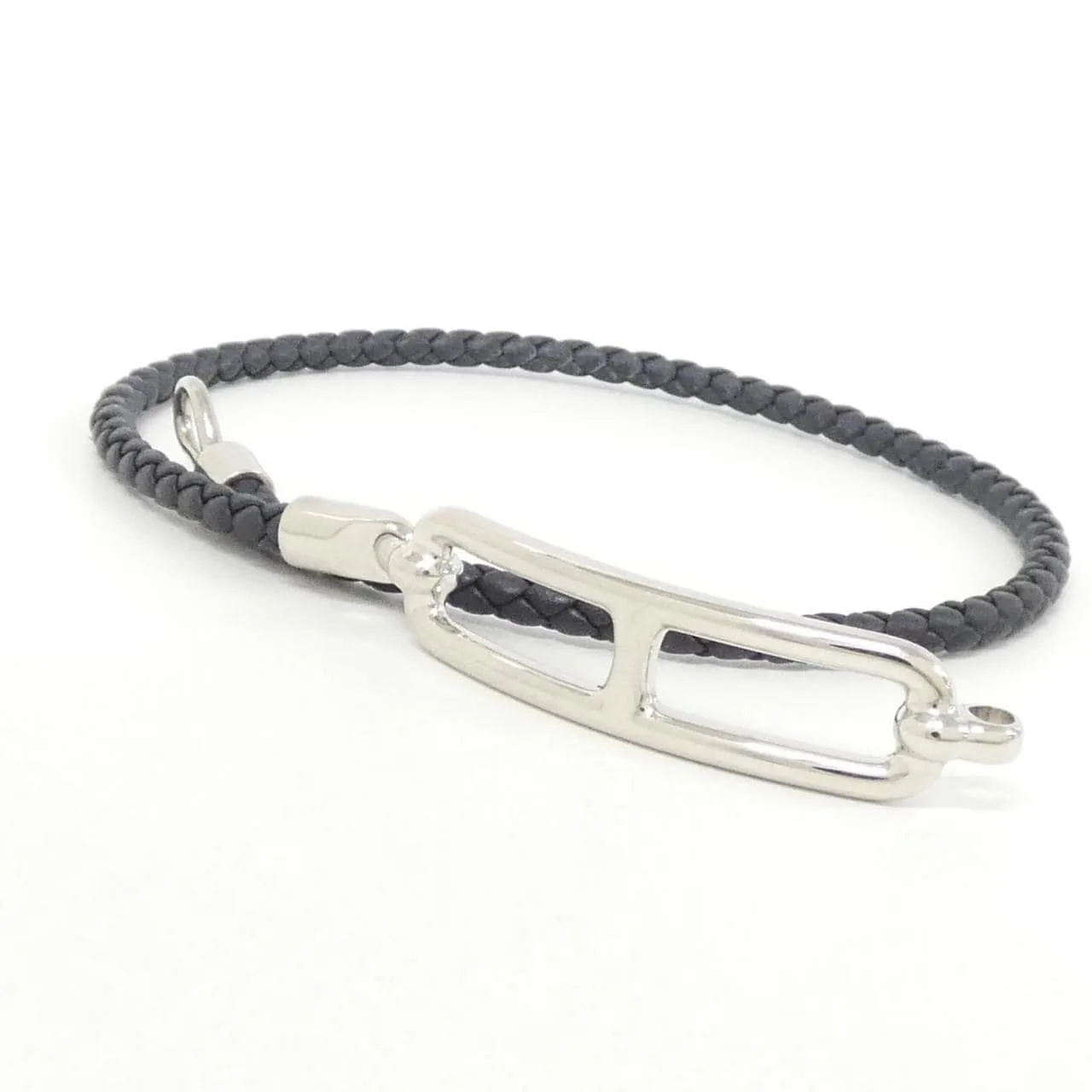 HERMES 071727FP Accessories Swift 黑色 Swift 皮 中古品A - 縮圖 3