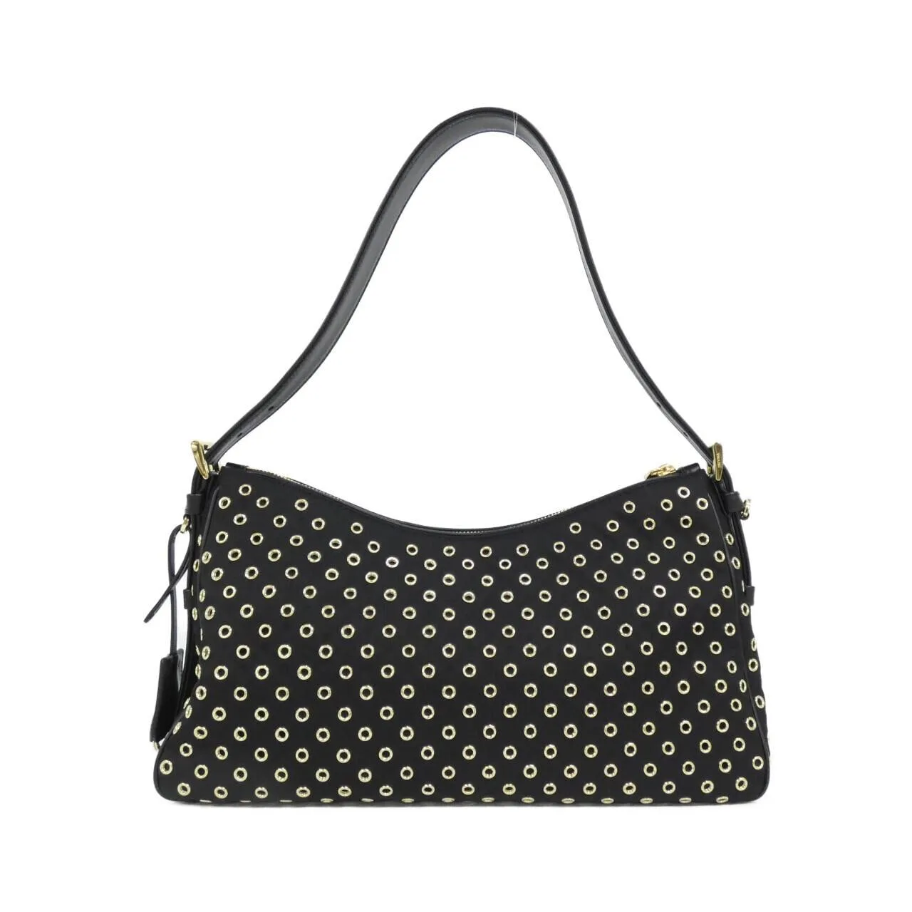 PRADA 1BC232 Shoulder 黑色 中古品A - 縮圖 2