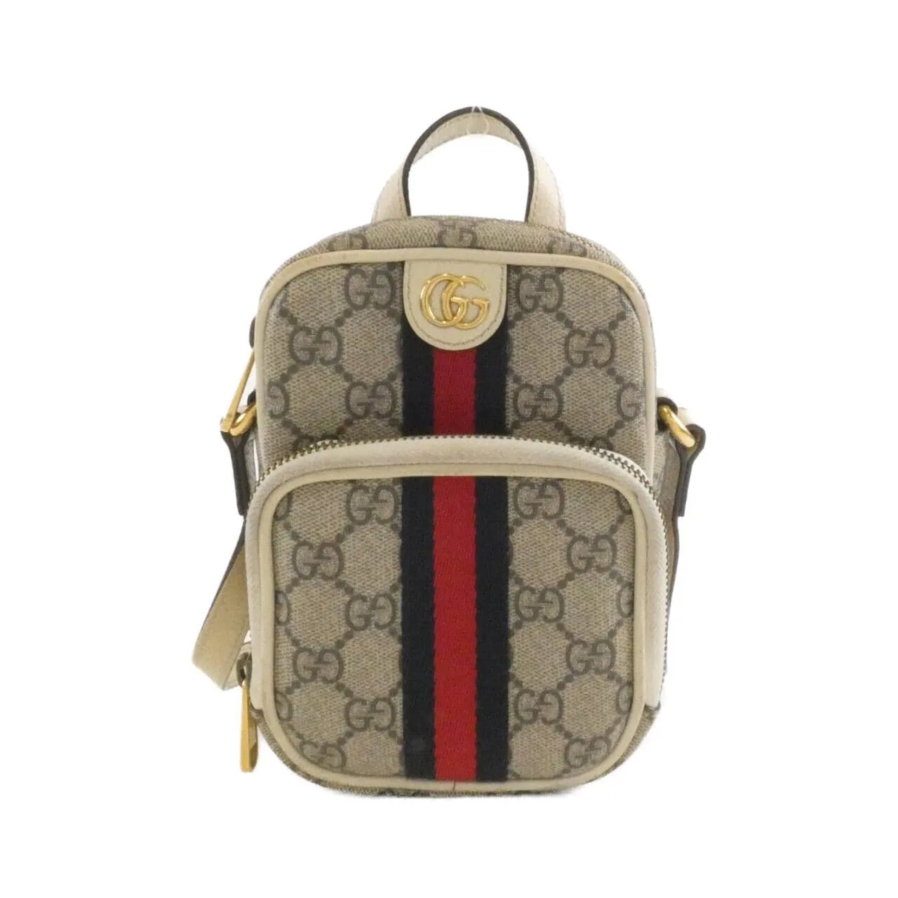 GUCCI 671682 96IWT Shoulder Canvas