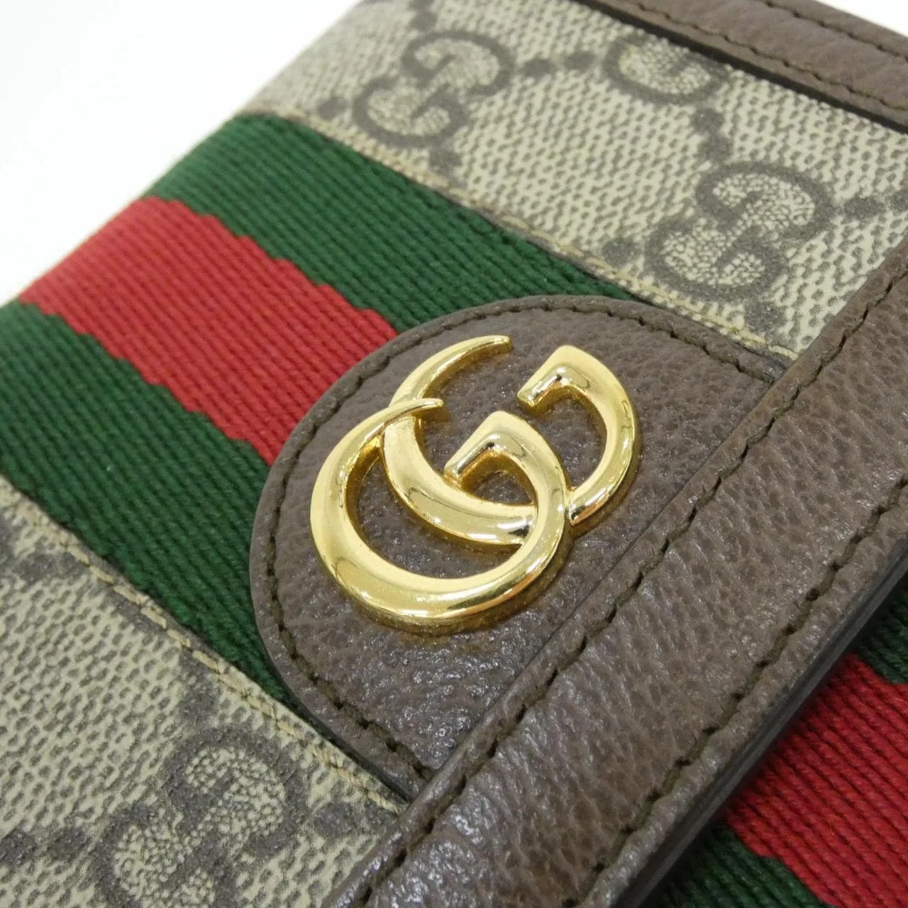 GUCCI 598662 96IWG Wallet Canvas Black Canvas Rank A - Thumbnail 4