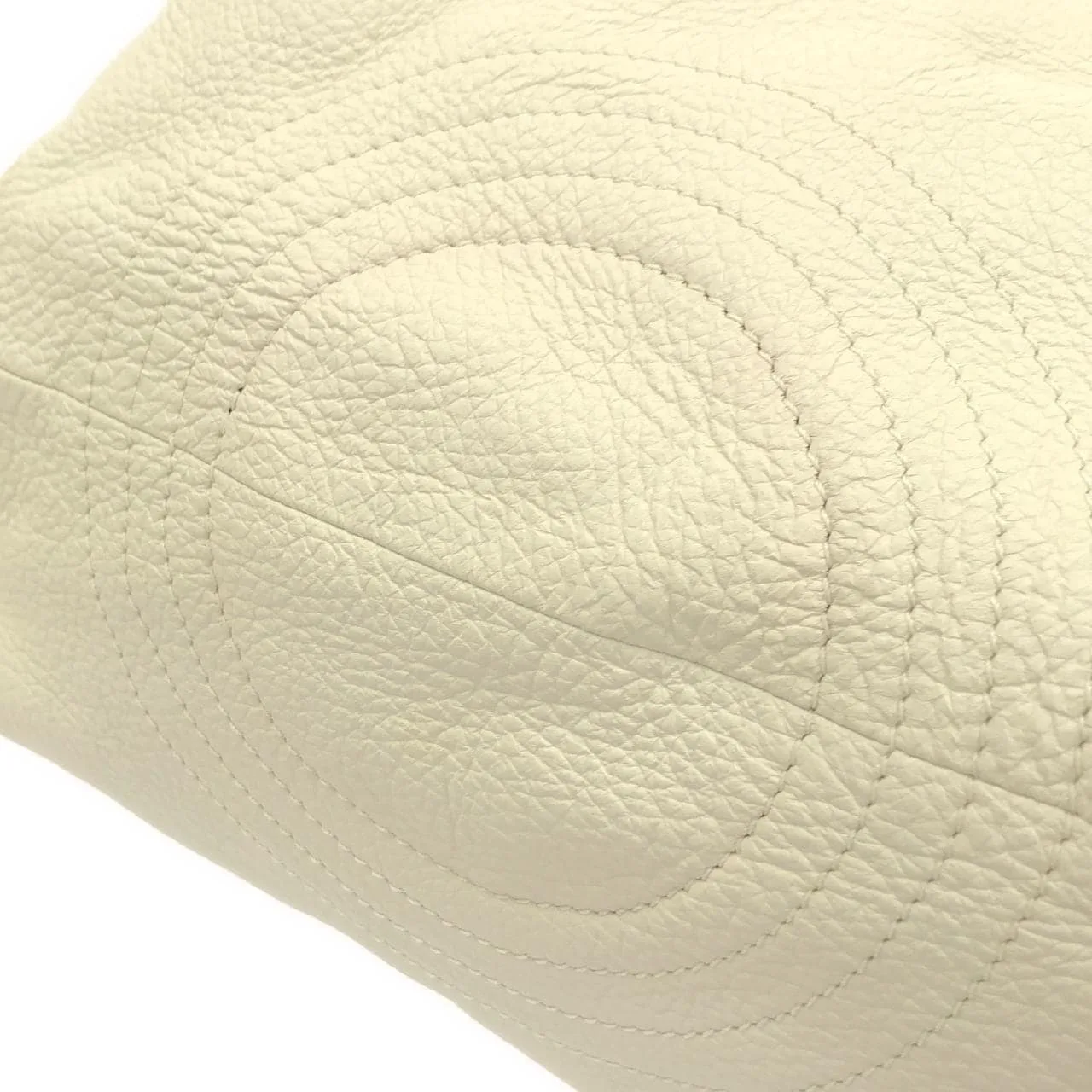 LOEWE Handbag Leather White Leather - Thumbnail 5