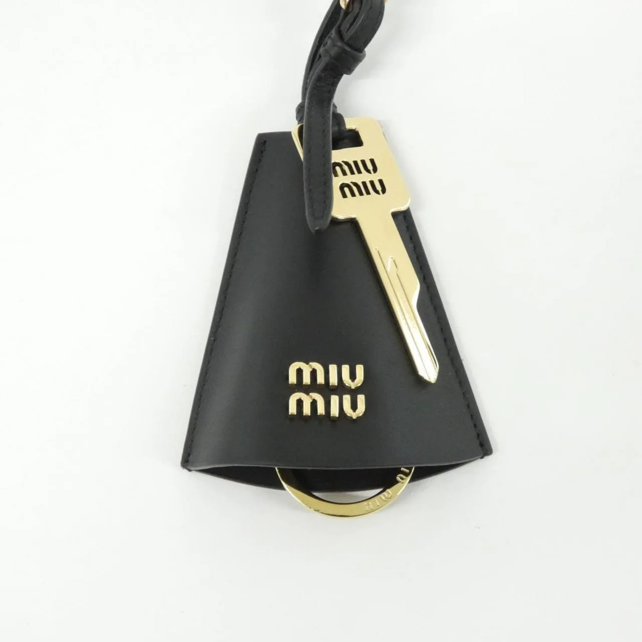 MIU MIU 5TL514 Key Case Black Rank A - Thumbnail 2