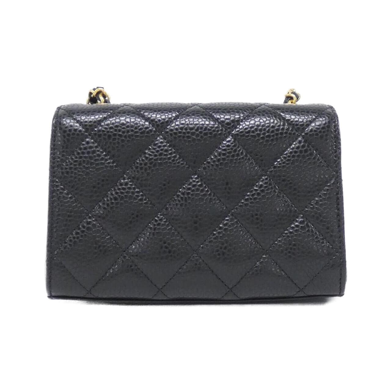 CHANEL AS5981 Shoulder Grained Calfskin Black Grained Calfskin - Thumbnail 2