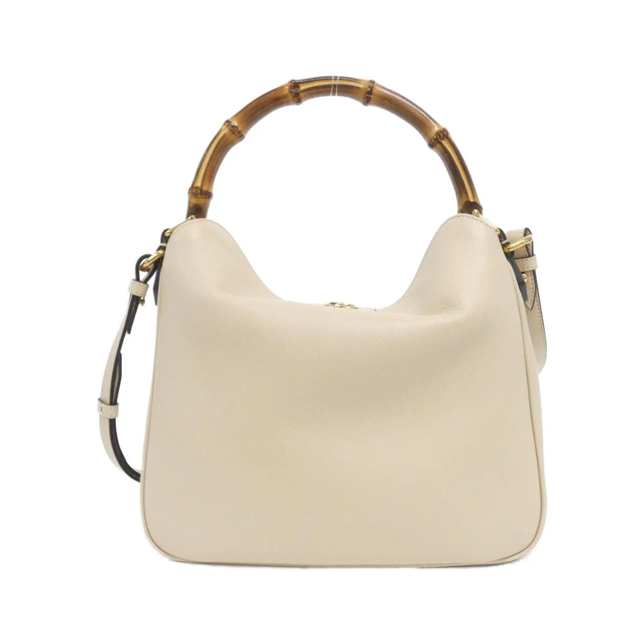 GUCCI 746124 UAAAY Shoulder Leather 黑色 皮革 中古品A - 縮圖 2