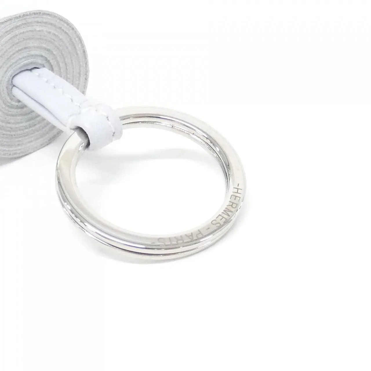 HERMES 077894CJ Key Case 藍色 中古品A - 縮圖 3