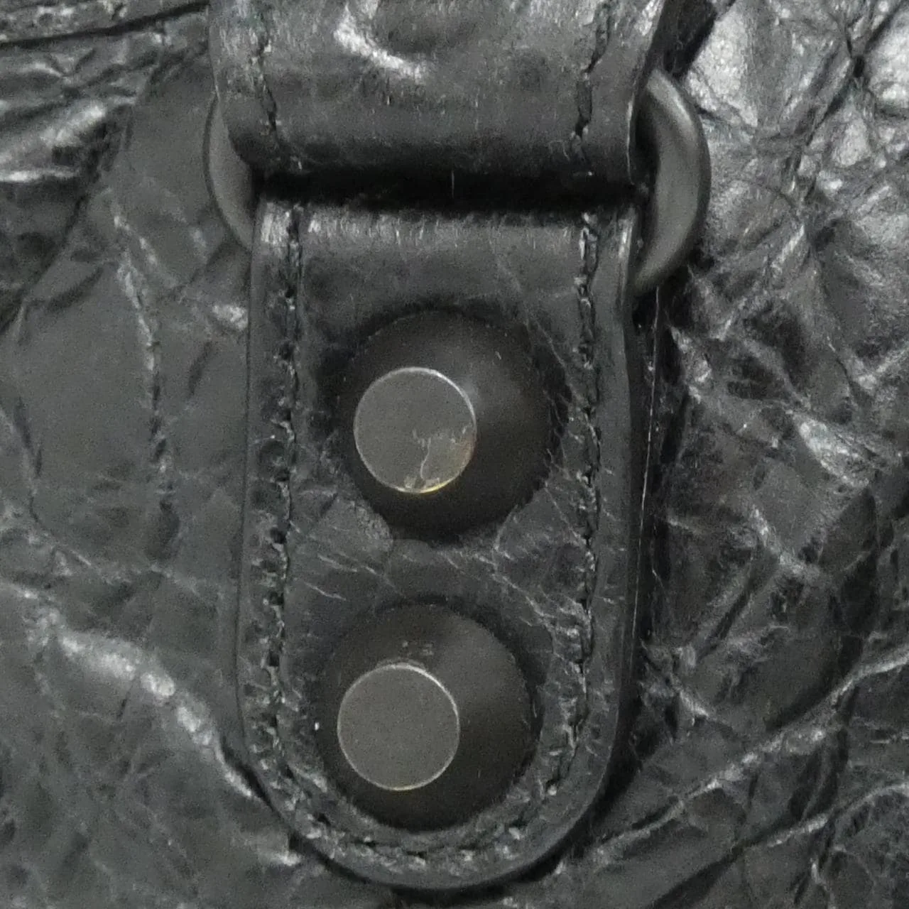 BALENCIAGA Le City 811442 2ABEK Handbag Lambskin Black Lambskin - Thumbnail 4