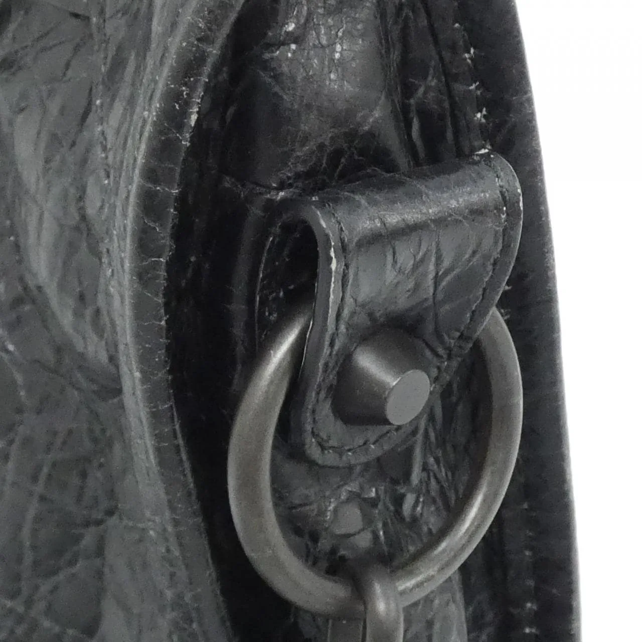 BALENCIAGA Le City 811442 2ABEK Handbag Lambskin Black Lambskin - Thumbnail 7