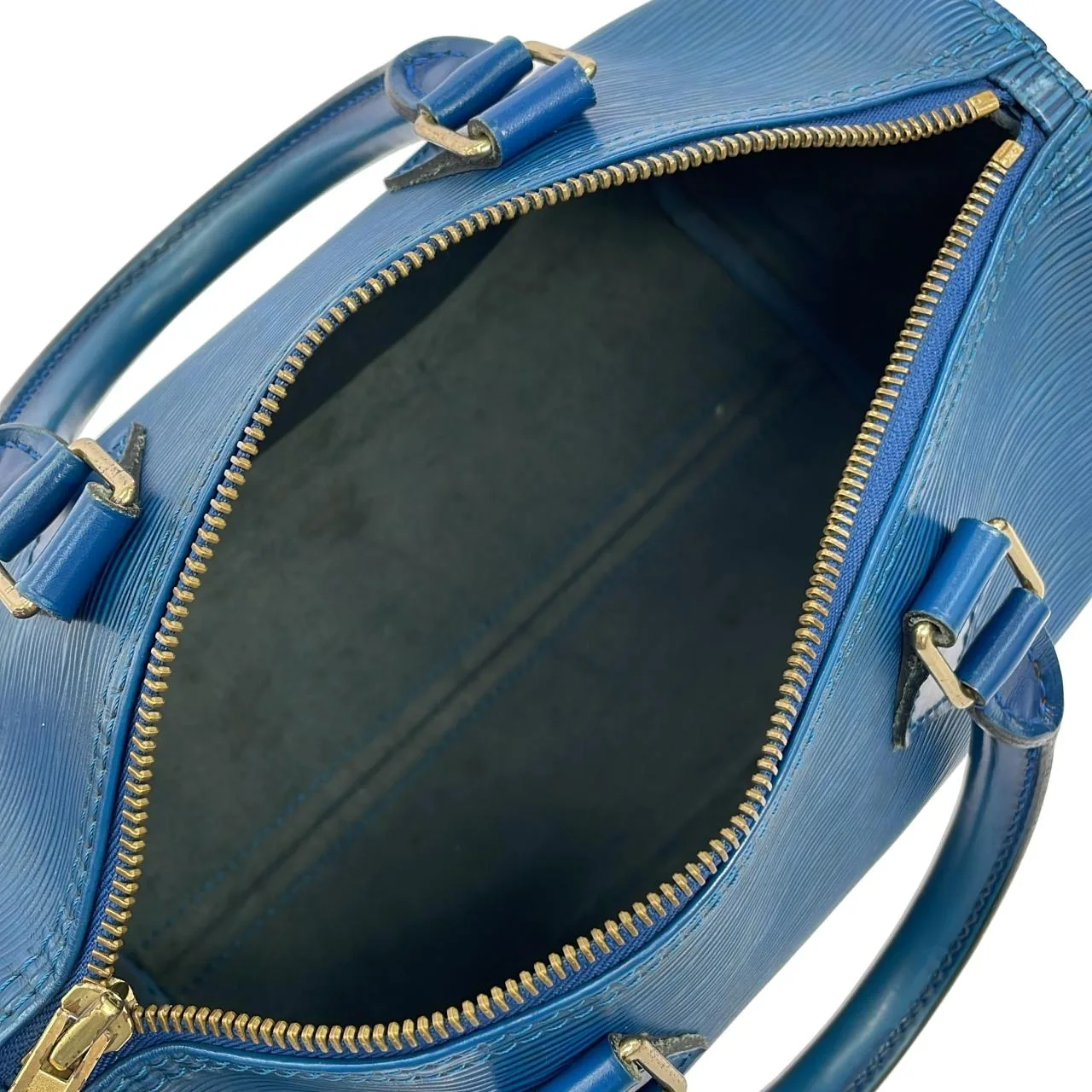 LOUIS VUITTON Speedy M43015 Boston Epi Blue Epi Rank B - Thumbnail 9