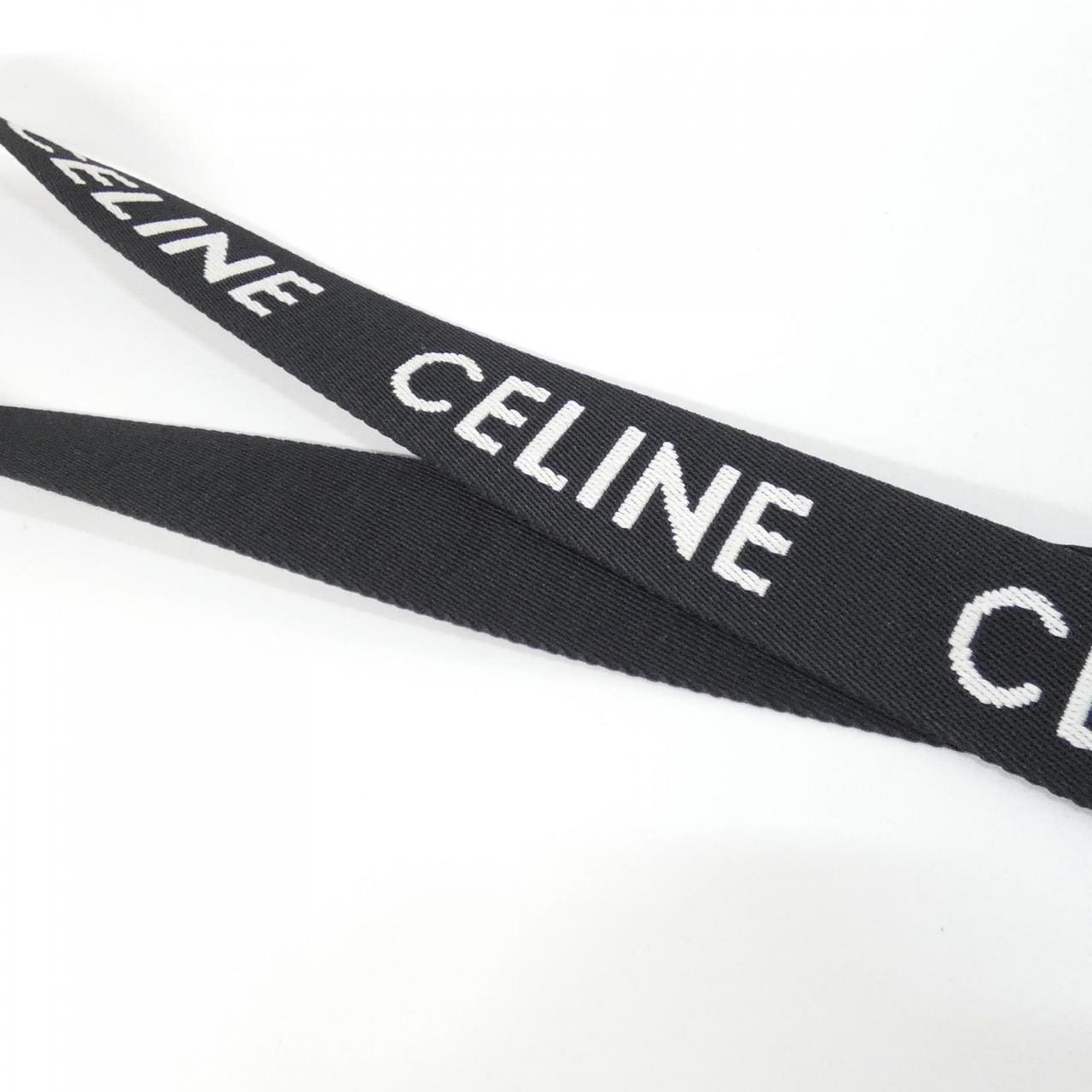 CELINE 197202DND Shoulder Canvas Black Canvas Rank A - Thumbnail 5