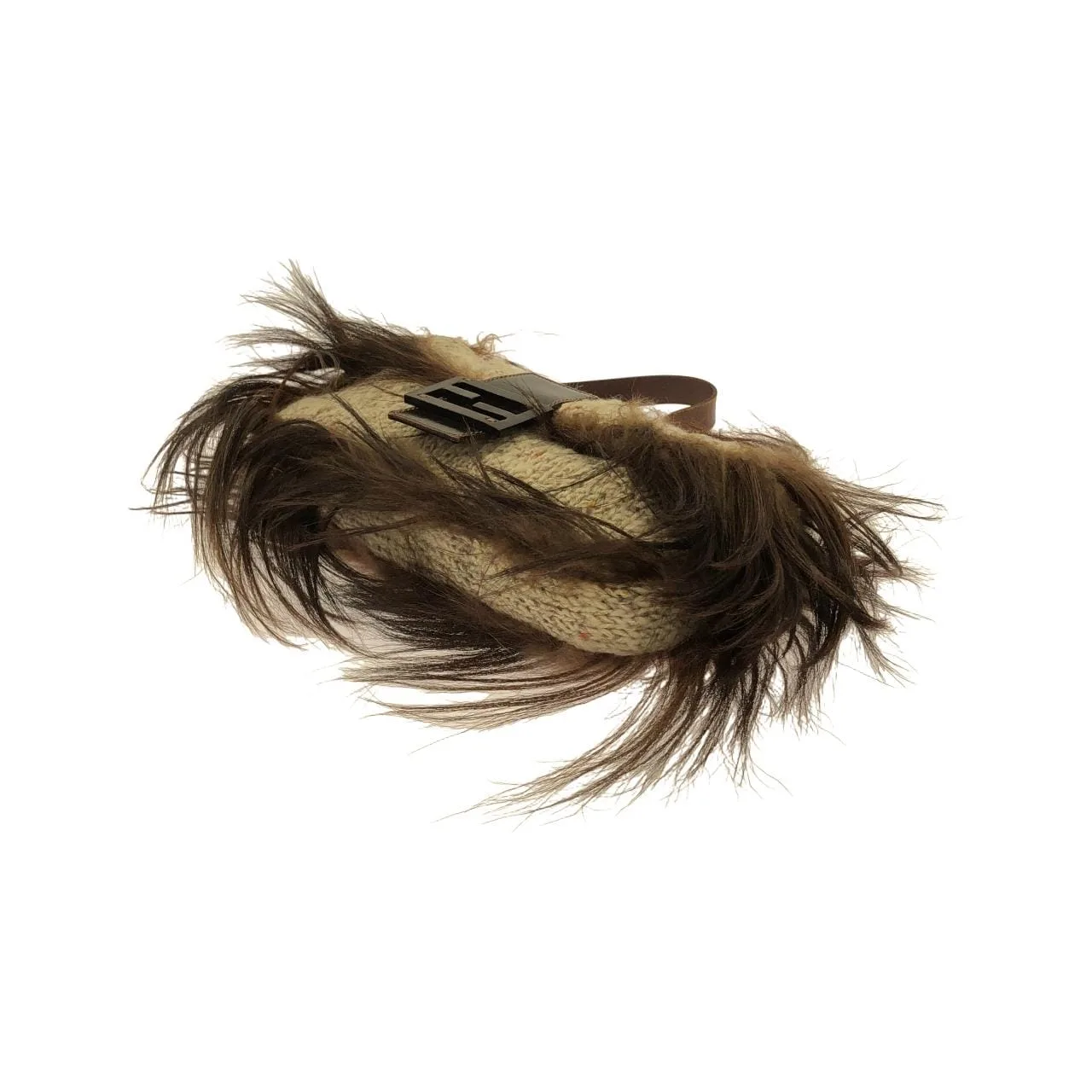 FENDI Baguette 26424 Handbag 棕色 中古品B - 縮圖 3