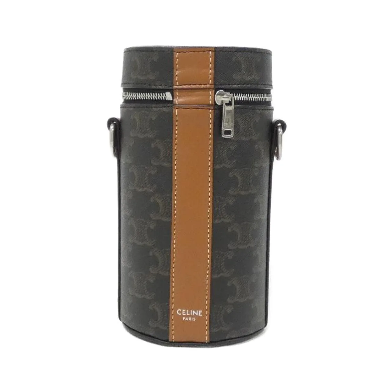 CELINE 112342BZJ Shoulder Canvas Black Canvas Rank A - Thumbnail 2