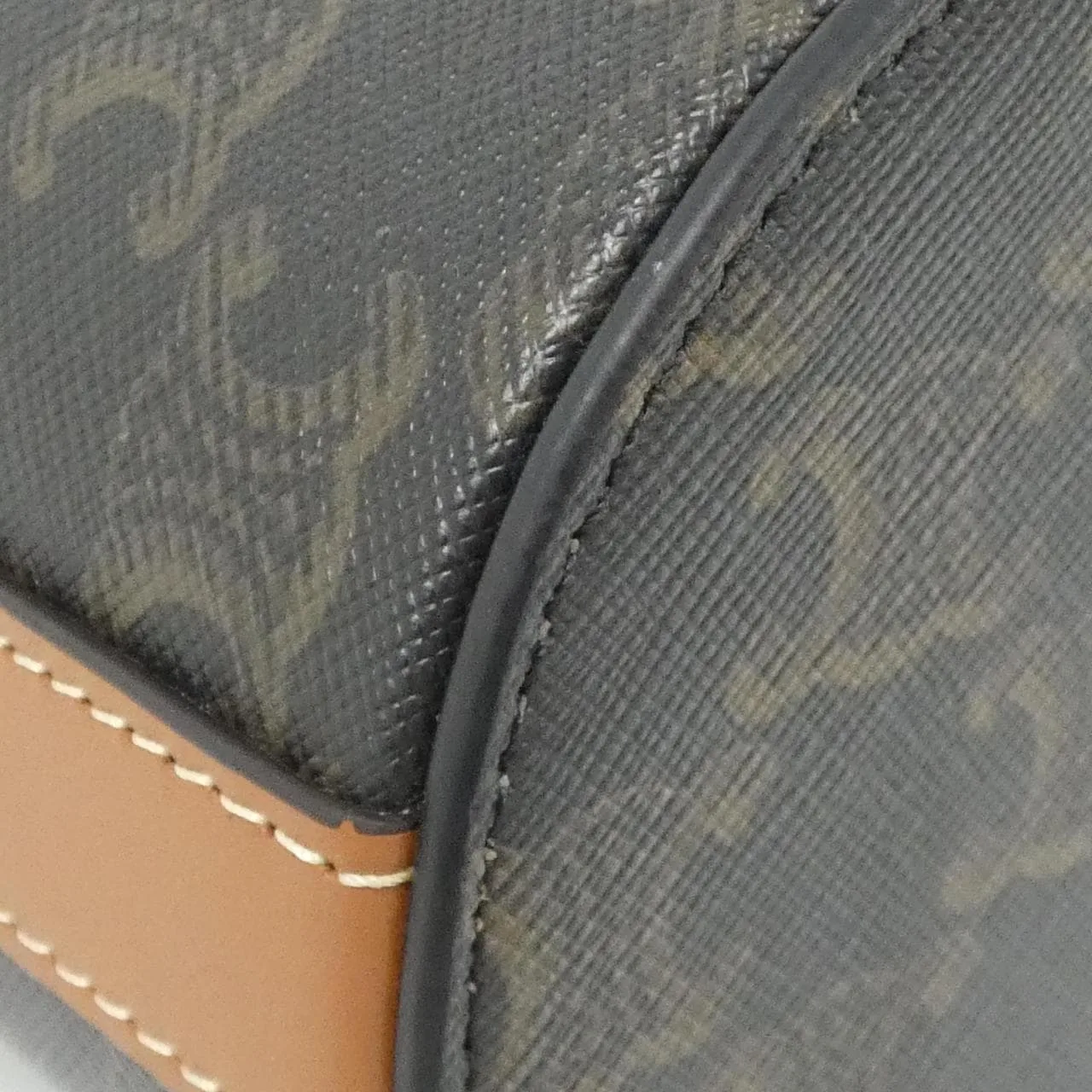 CELINE 112342BZJ Shoulder Canvas Black Canvas Rank A - Thumbnail 3