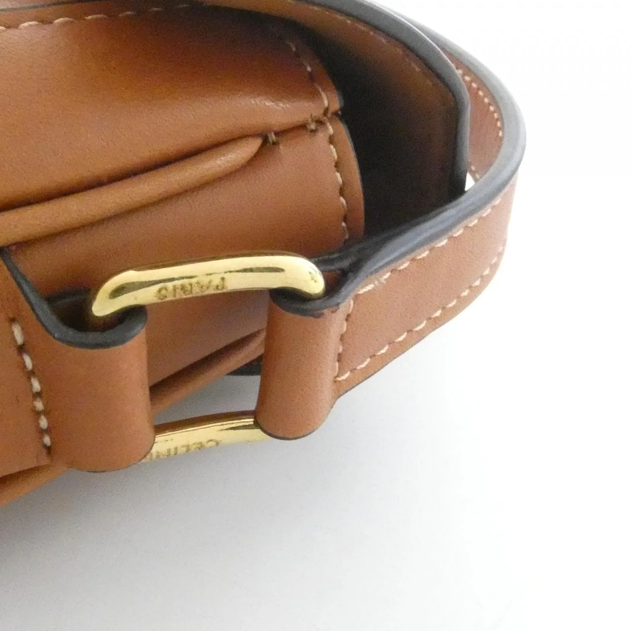 CELINE Triomphe 188013BO2 Shoulder Black Rank B - Thumbnail 6