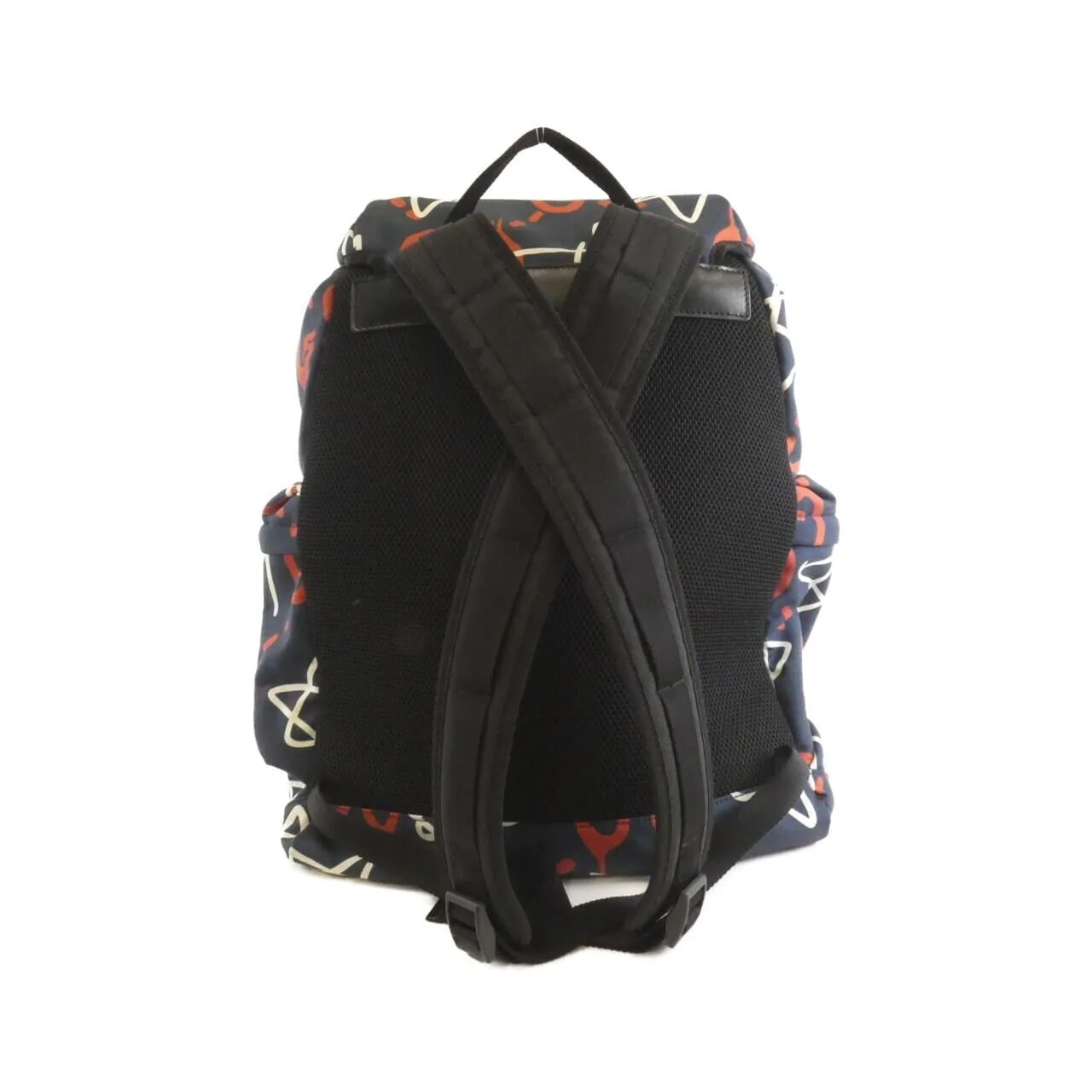 GUCCI 429037 K4U1X Backpack Canvas 黑色 帆布 中古品A - 縮圖 2
