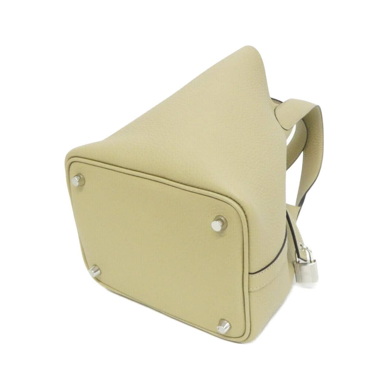 HERMES HERMÈS Picotin 056289CK Bag Clemence Clemence Leather - Thumbnail 2