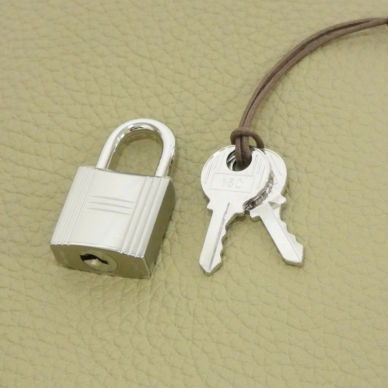 HERMES Picotin 056289CK Handbag Clemence Clemence Leather Unused - Thumbnail 3