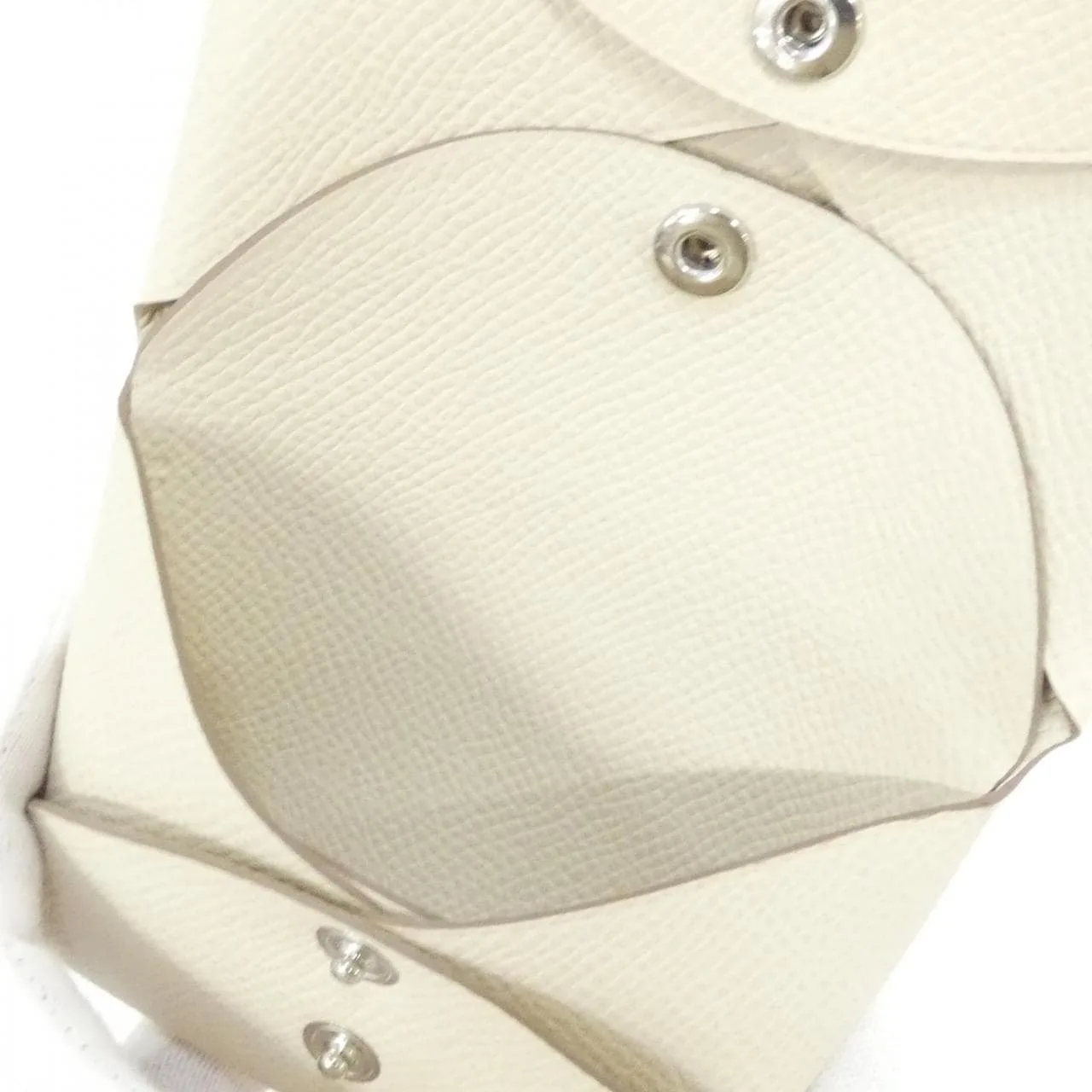 HERMES 083035CK Coin Case Epsom Black Epsom Leather Rank A - Thumbnail 4