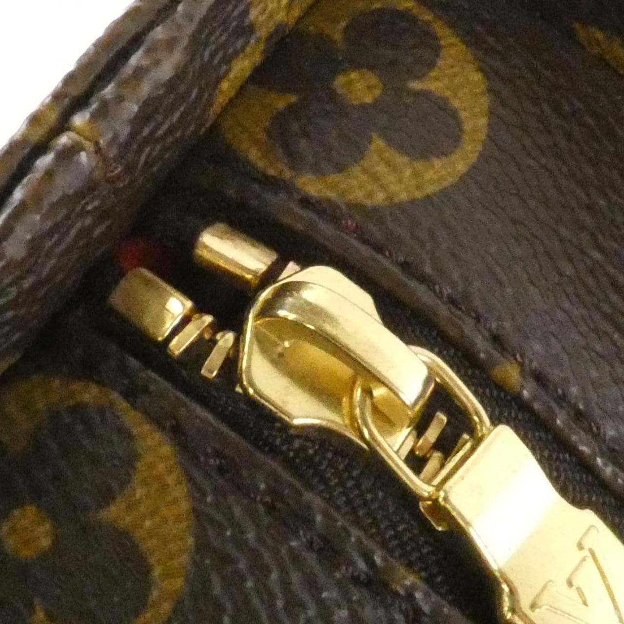 LOUIS VUITTON M51162 Handbag Monogram 黑色 Monogram 中古品B - 縮圖 5
