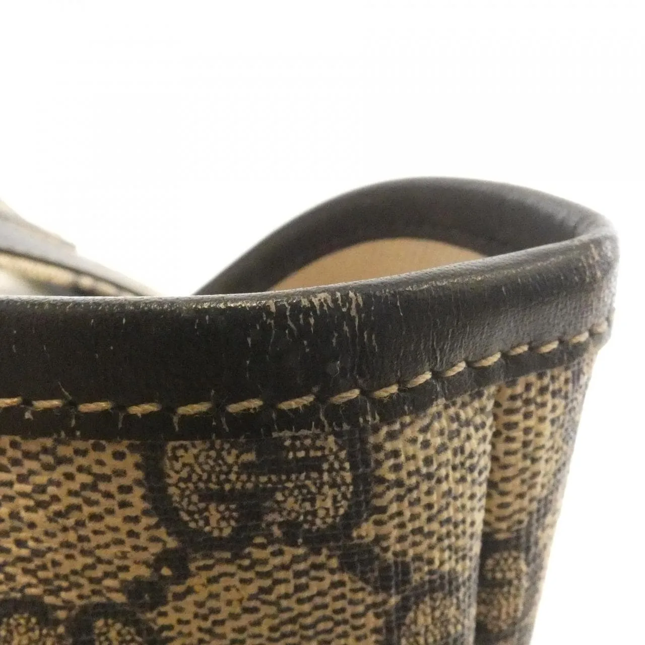 GUCCI 211134 F2AFN Handbag Leather 黑色 皮革 中古品A - 縮圖 5