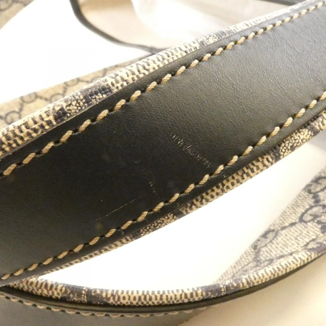 GUCCI 211134 F2AFN Handbag Leather 黑色 皮革 中古品A - 縮圖 6