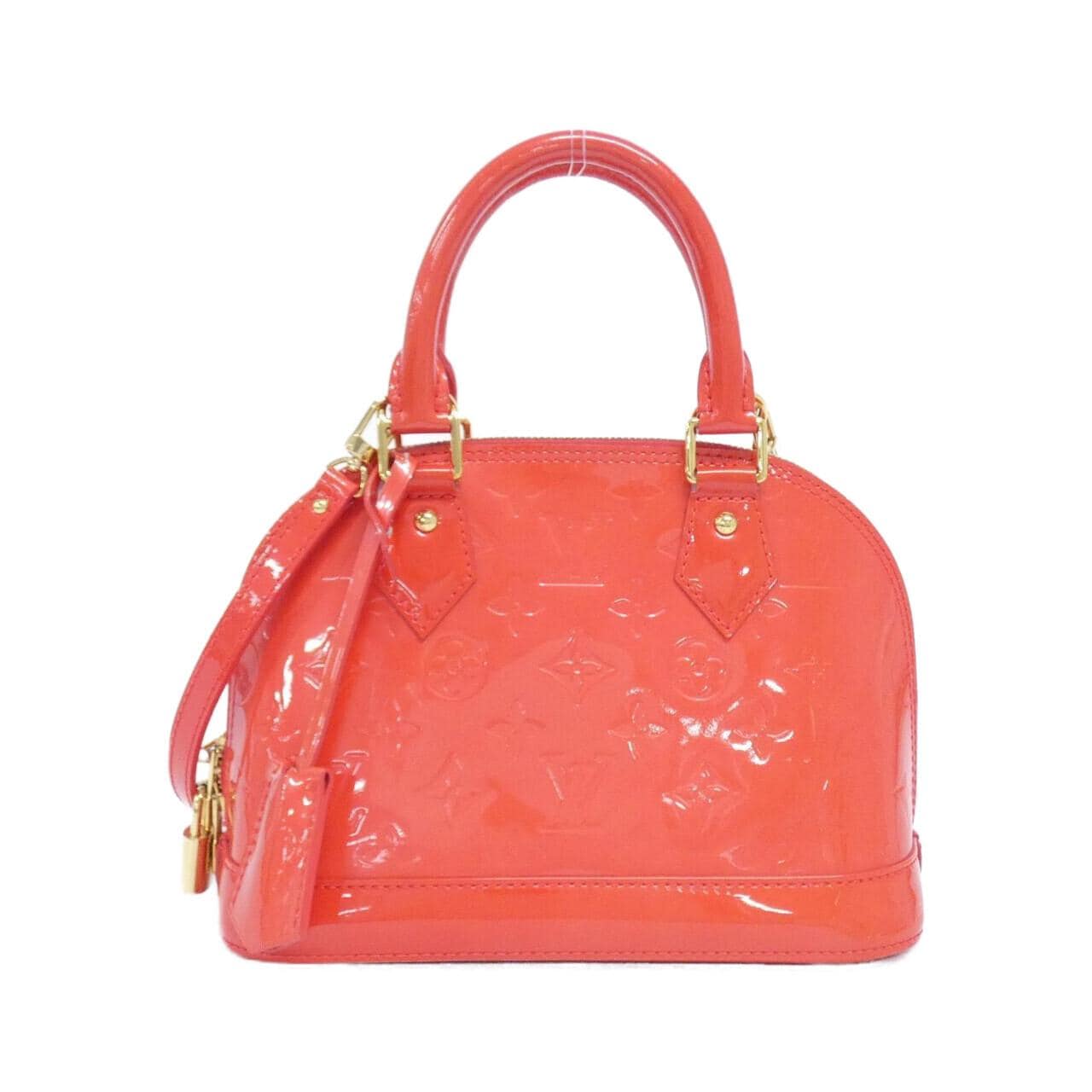 LOUIS VUITTON Alma M91698 Handbag Vernis Rouge