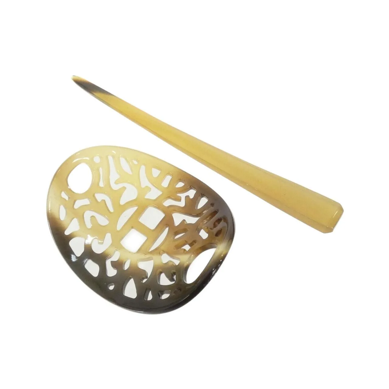 HERMES 052750FC Accessories 棕色 中古品A - 縮圖 3