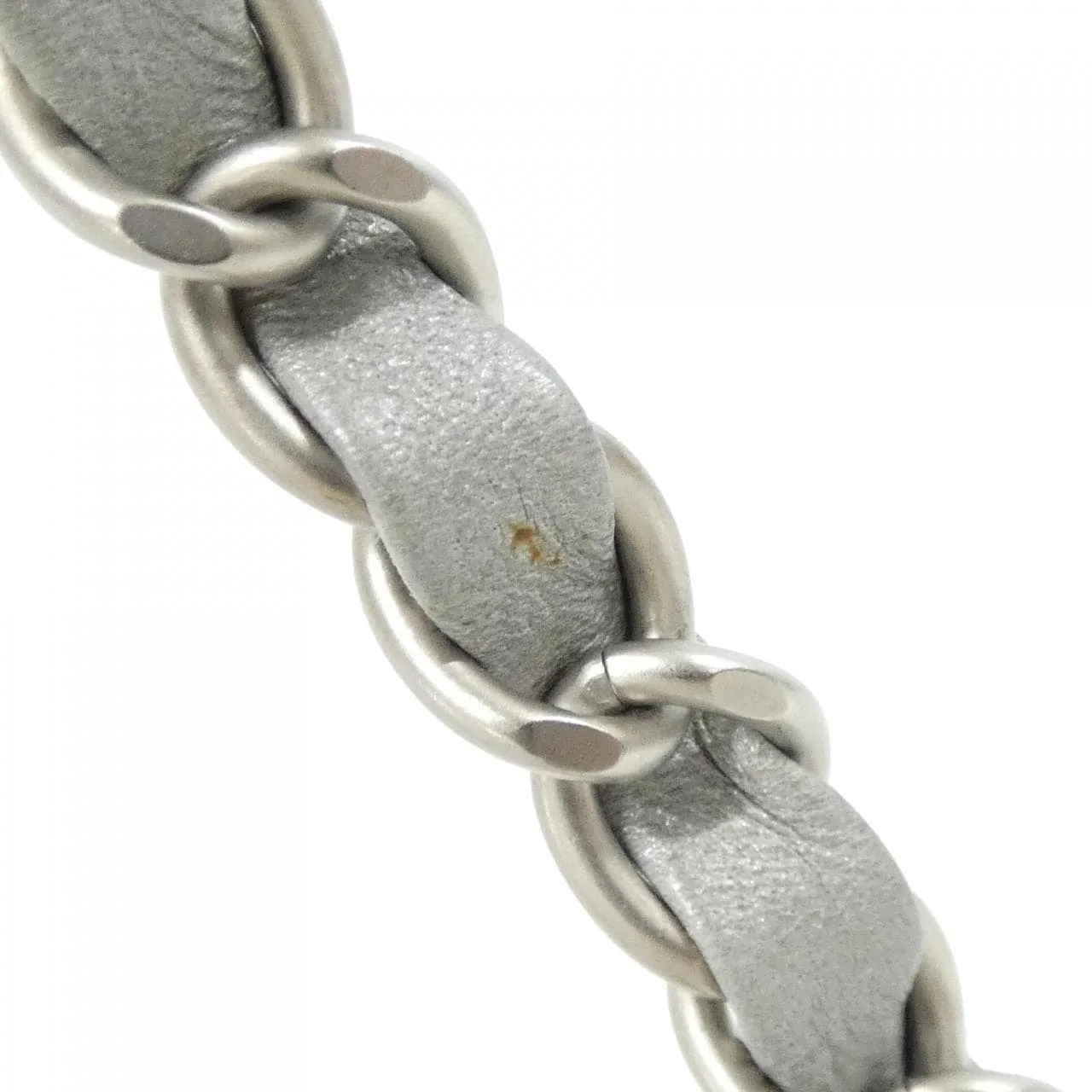 CHANEL Boy Chanel 69900 Shoulder Lambskin Silver Lambskin - Thumbnail 8