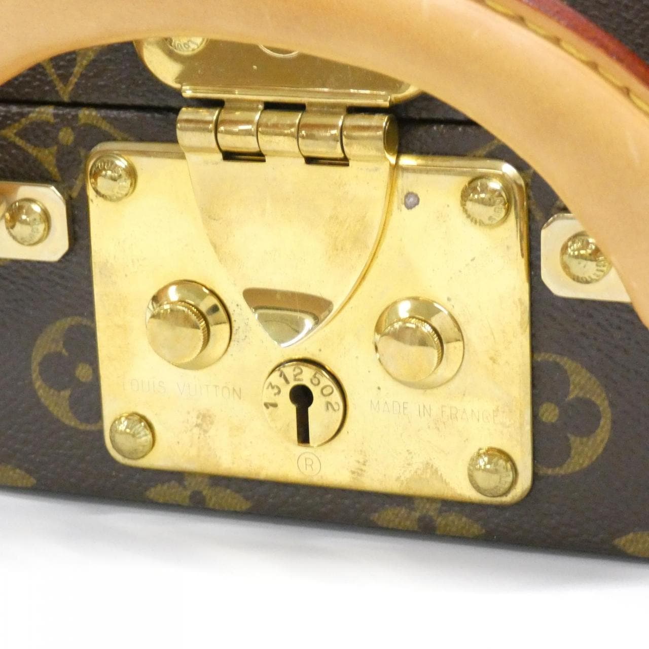 LOUIS VUITTON Bag Monogram 黑色 Monogram 中古品A - 縮圖 3