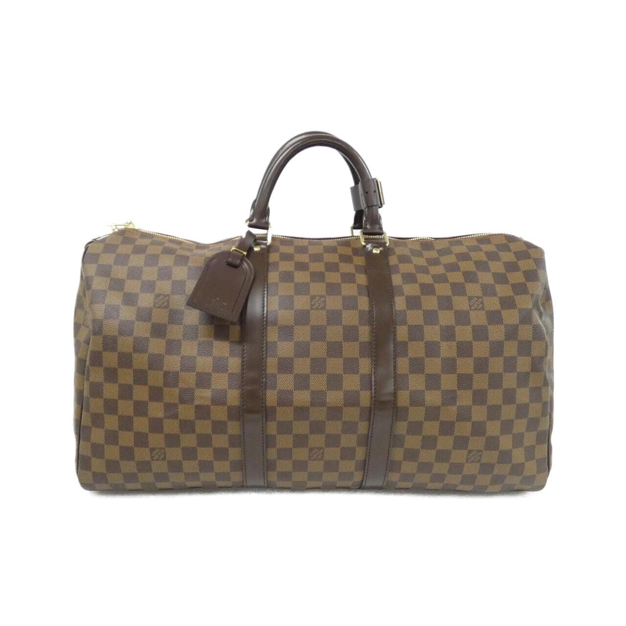 LOUIS VUITTON Keepall N41427 Boston Damier Black