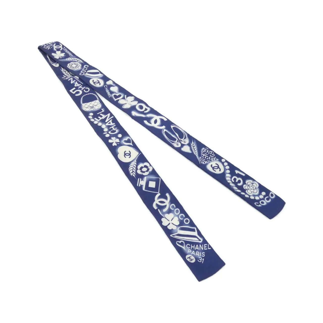 CHANEL AA0349 Accessories White