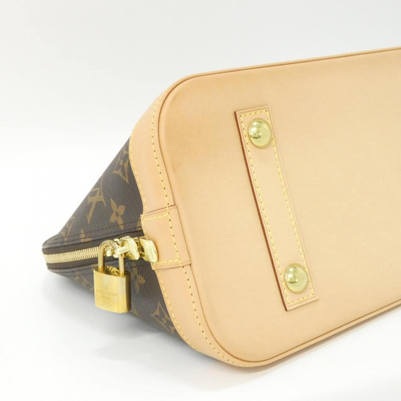 LOUIS VUITTON Alma M53151 Bag Monogram Black Monogram - Thumbnail 2