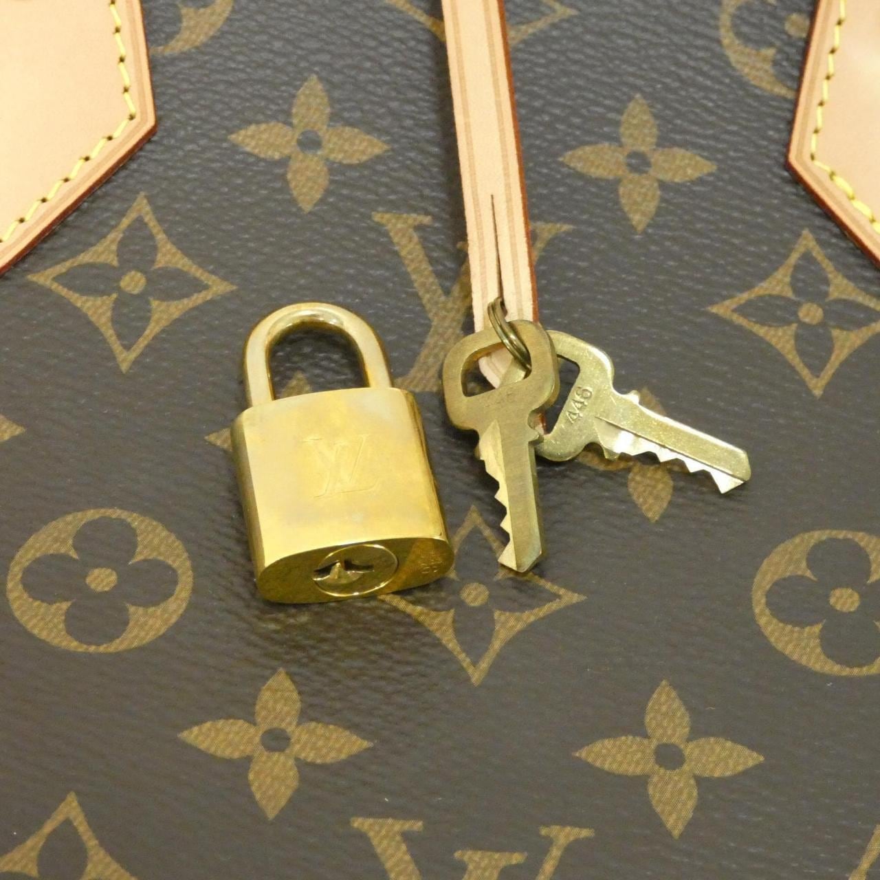 LOUIS VUITTON Alma M53151 Bag Monogram Black Monogram - Thumbnail 5