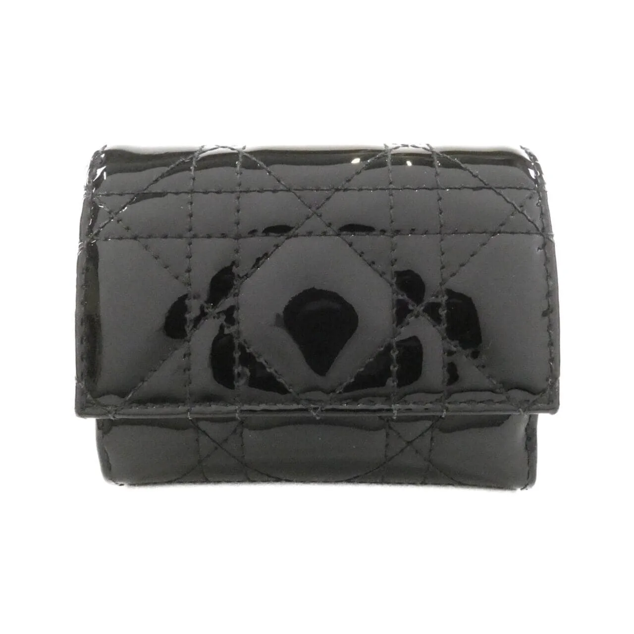 DIOR Lady Dior S0181OVRB Wallet Patent Leather