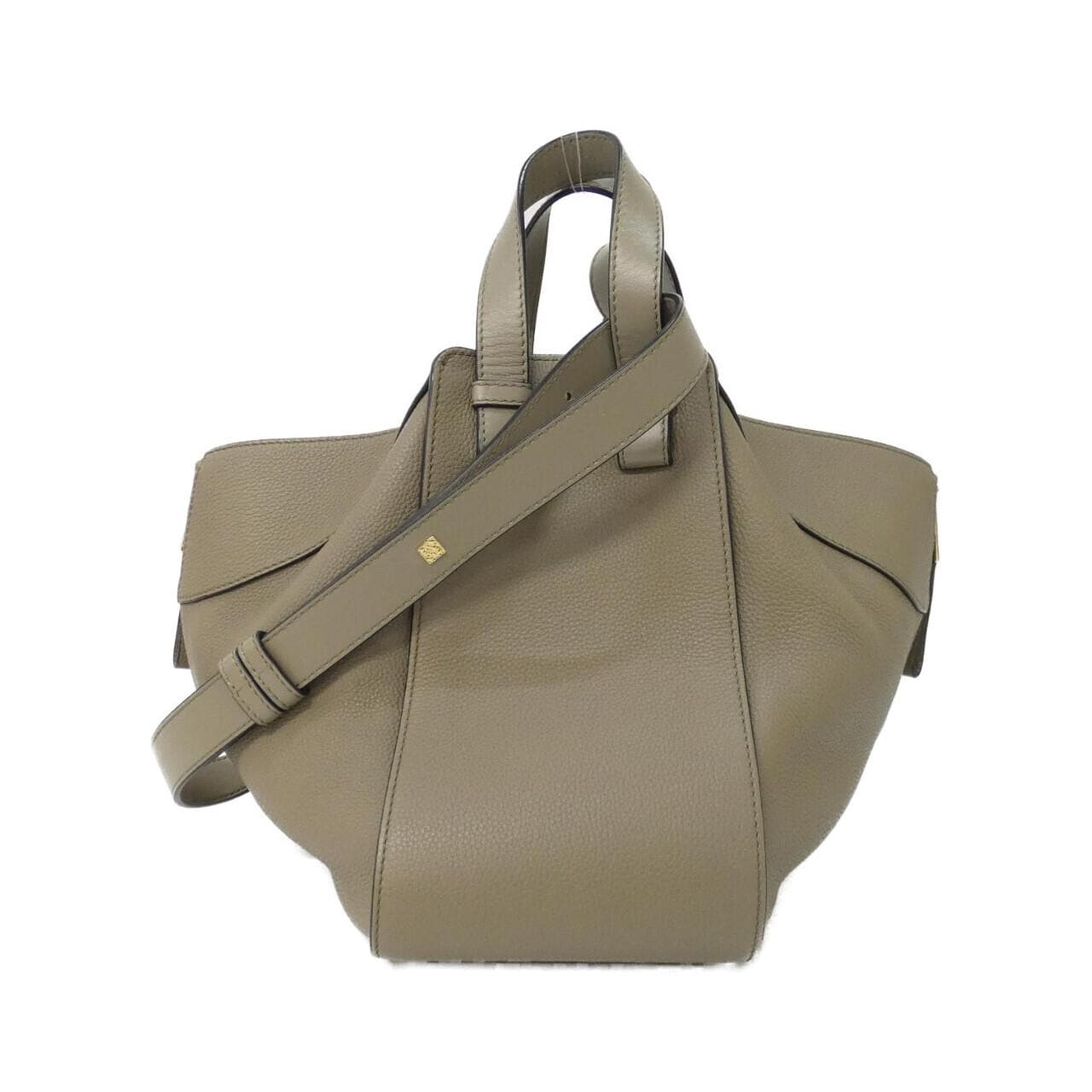 LOEWE Hammock A538S35X51 Shoulder 黑色 中古品A - 縮圖 2