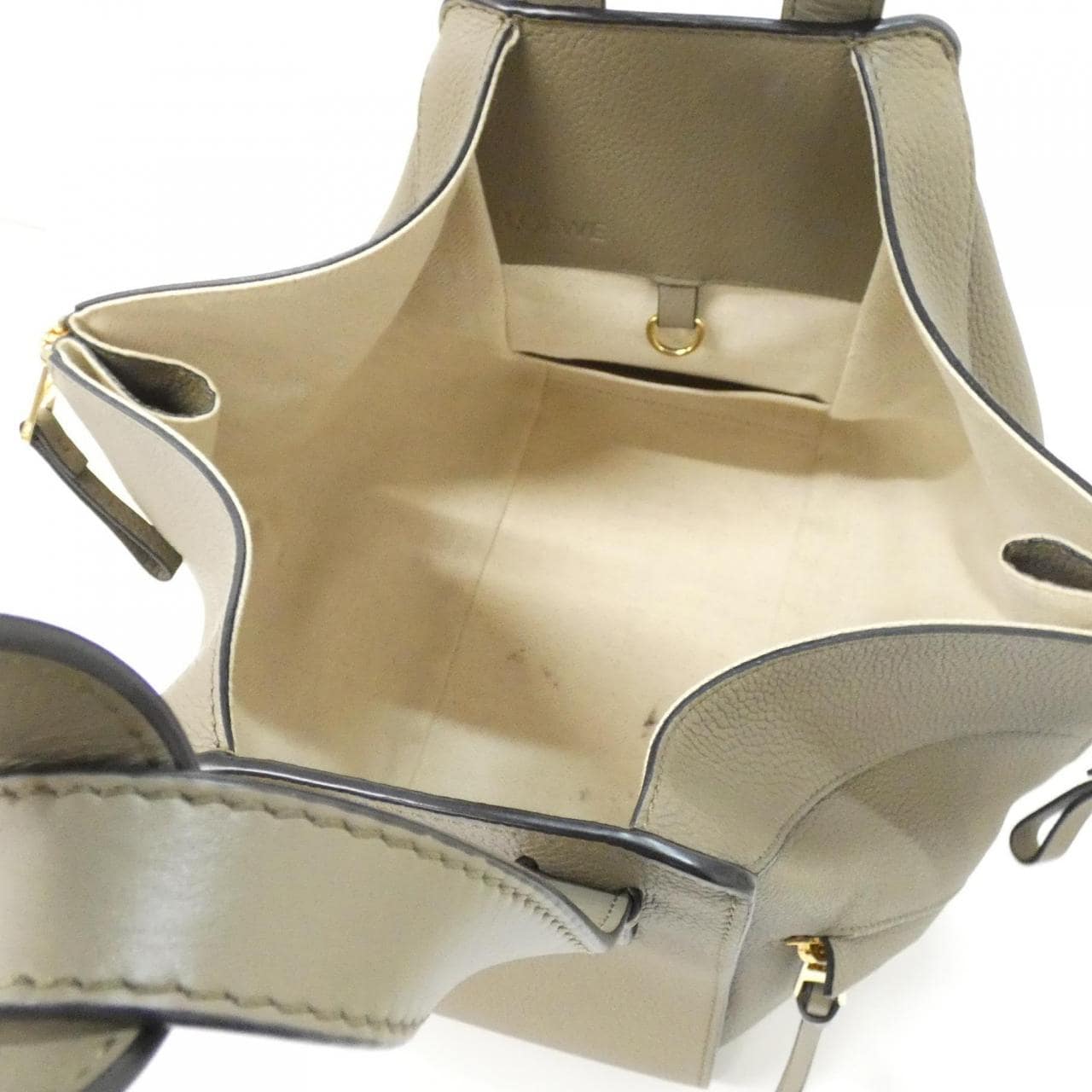 LOEWE Hammock A538S35X51 Shoulder 黑色 中古品A - 縮圖 8