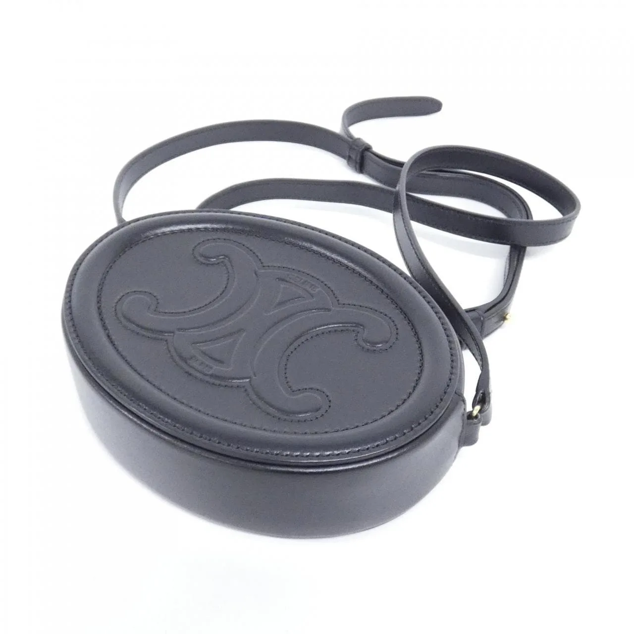 CELINE 10I703DPQ Shoulder 黑色 中古品A - 縮圖 2