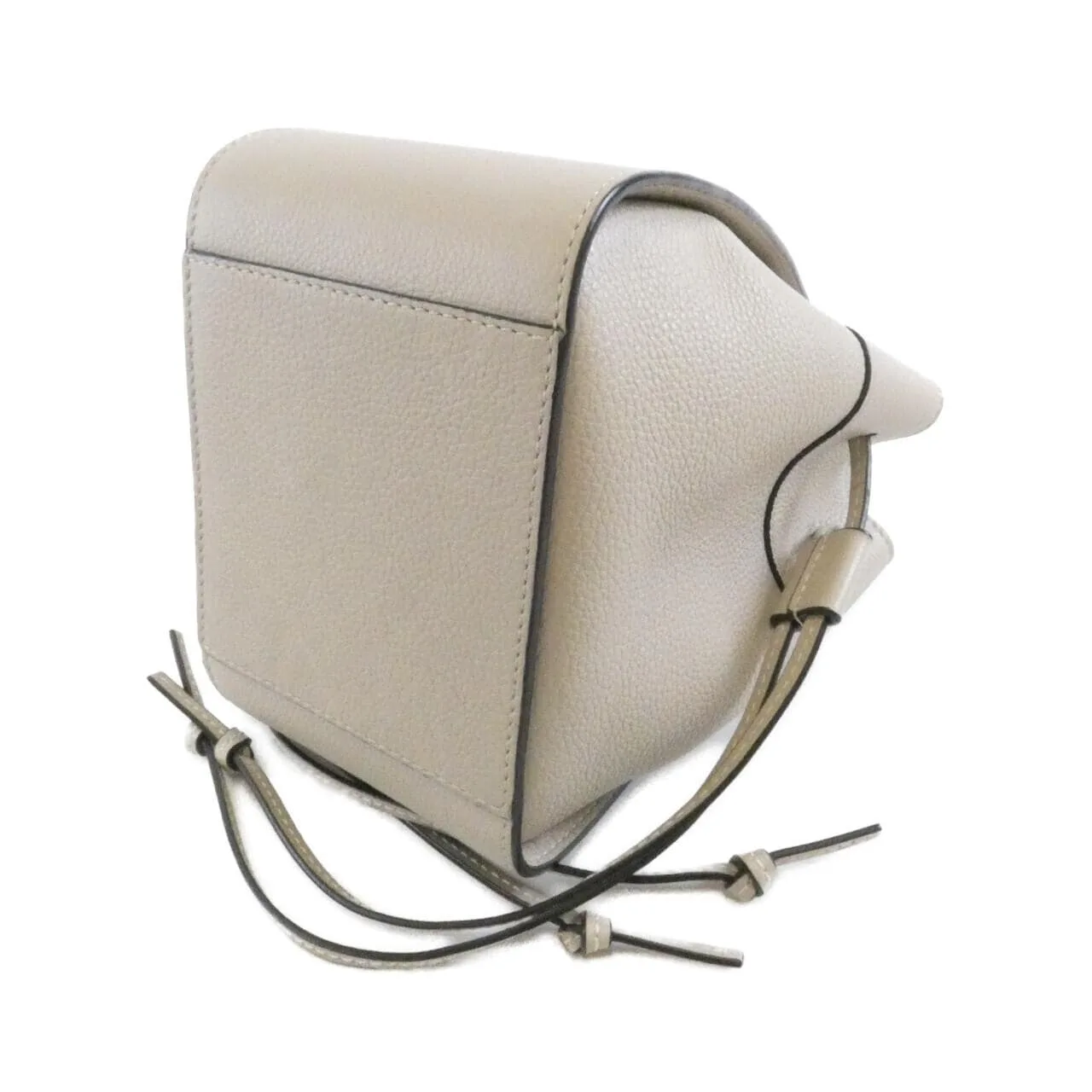 LOEWE Hammock 314 12 V07 Shoulder Black Rank A - Thumbnail 3