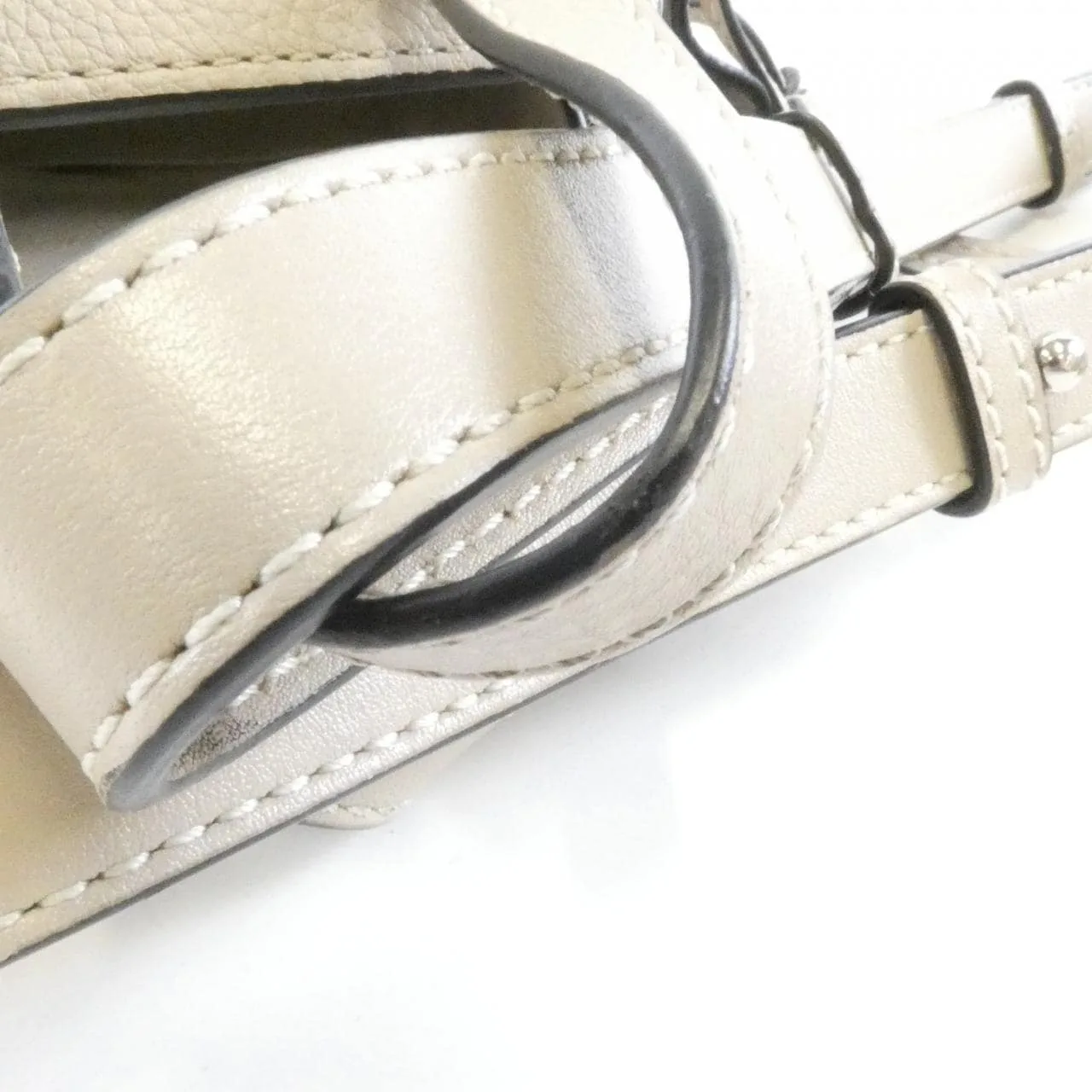 LOEWE Hammock 314 12 V07 Shoulder Black Rank A - Thumbnail 5