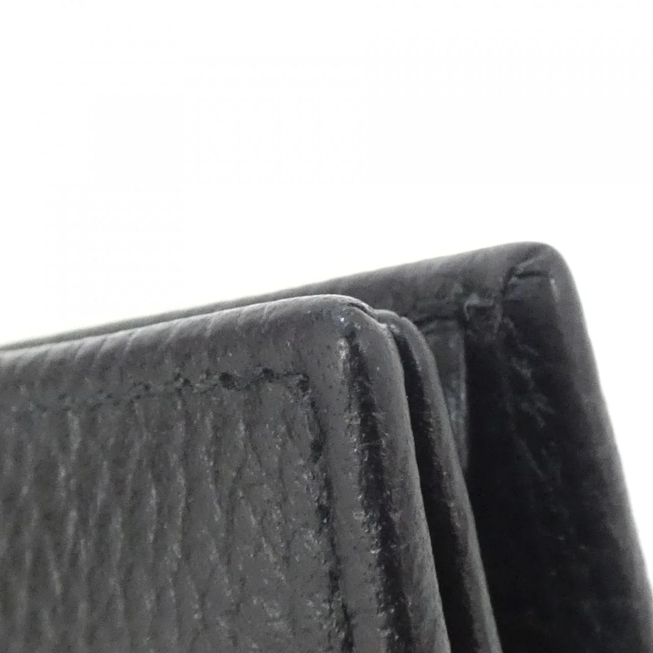 GUCCI 456126 17WEN Wallet Leather Black Leather Rank A - Thumbnail 3