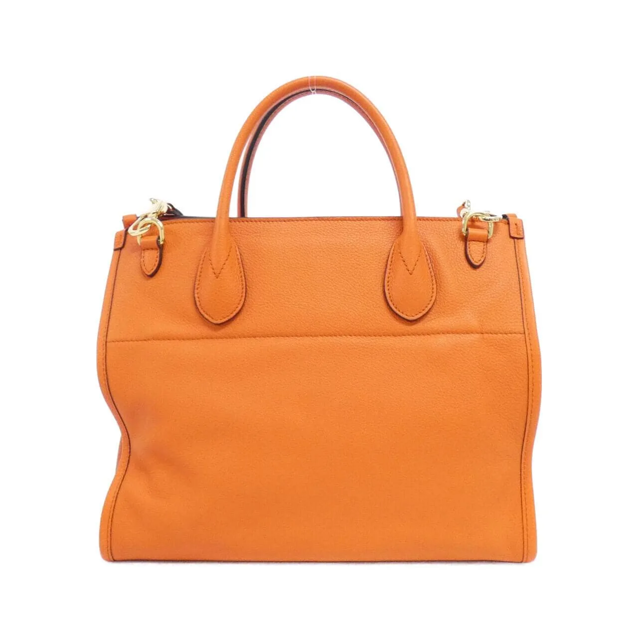 GUCCI 674822 0E8IG Handbag Leather 黑色 皮革 中古品A - 縮圖 2