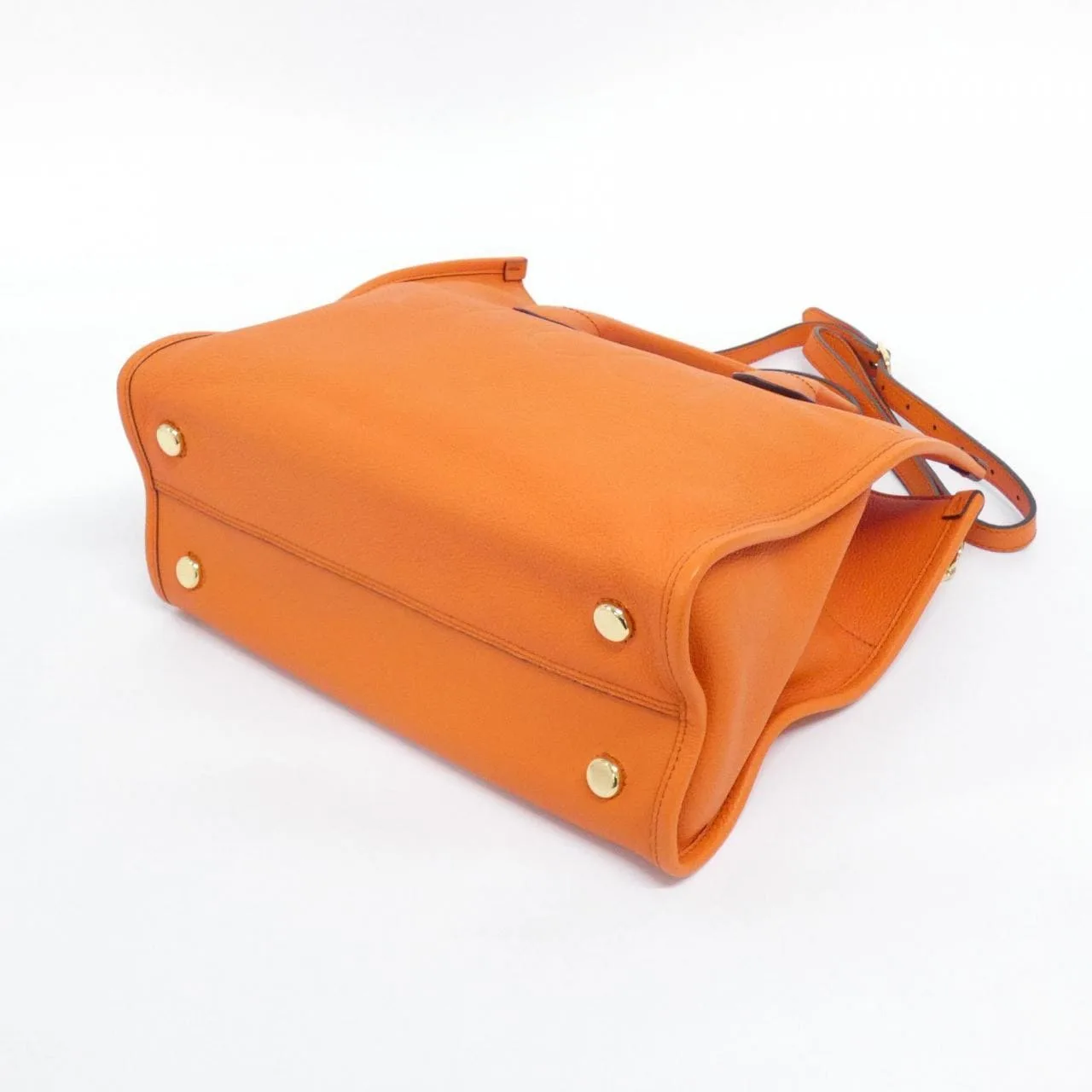 GUCCI 674822 0E8IG Handbag Leather 黑色 皮革 中古品A - 縮圖 3