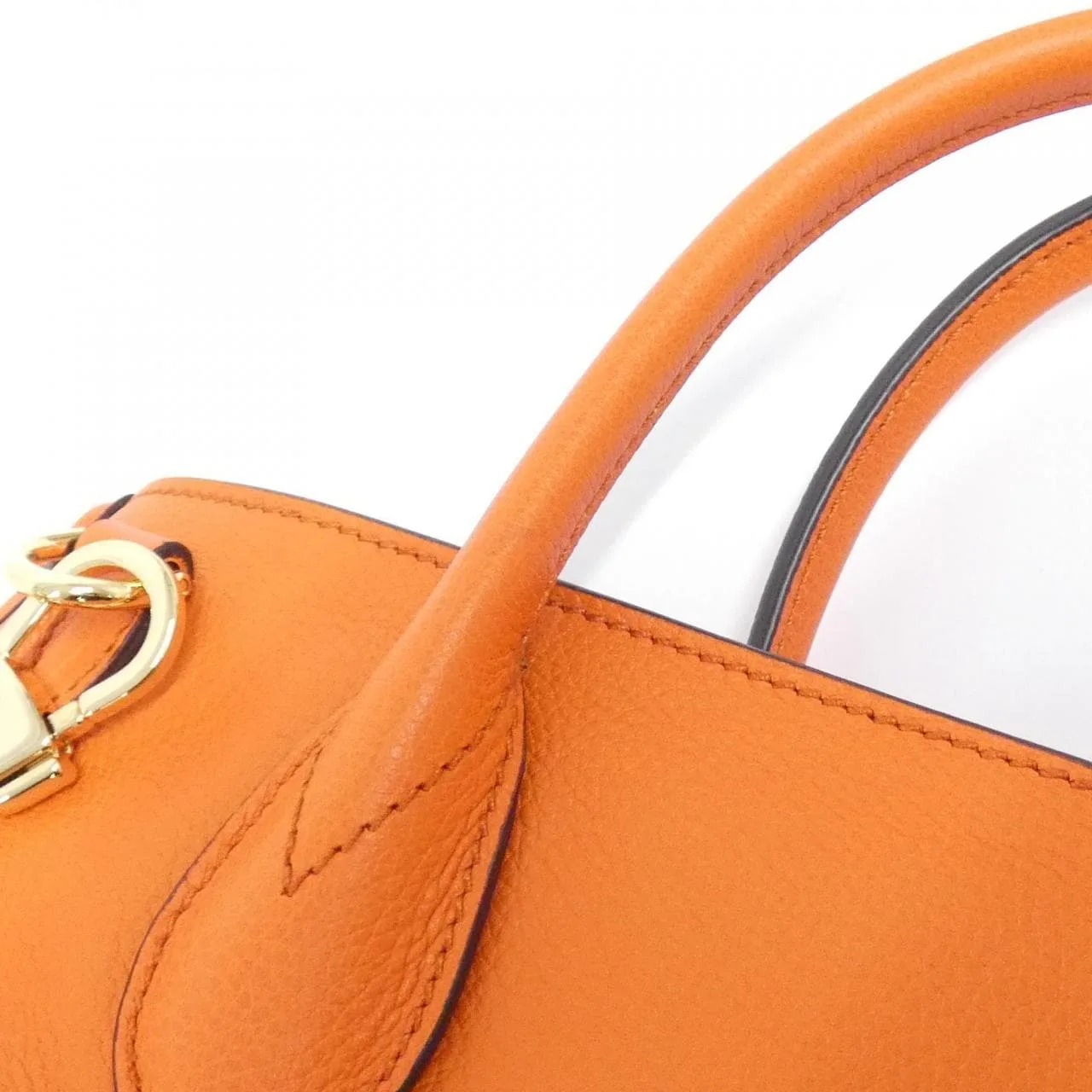 GUCCI 674822 0E8IG Handbag Leather 黑色 皮革 中古品A - 縮圖 5