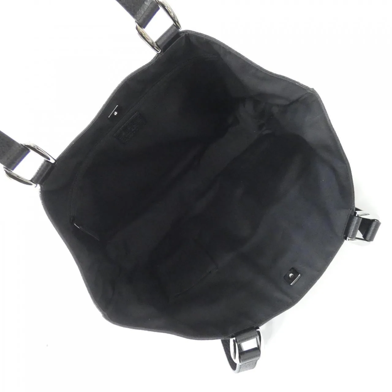 GUCCI 268639 Handbag Nylon 黑色 尼龍 中古品A - 縮圖 8