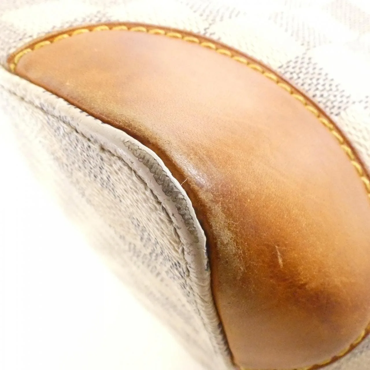 LOUIS VUITTON N51207 Handbag Damier 黑色 Damier 中古品B - 縮圖 3