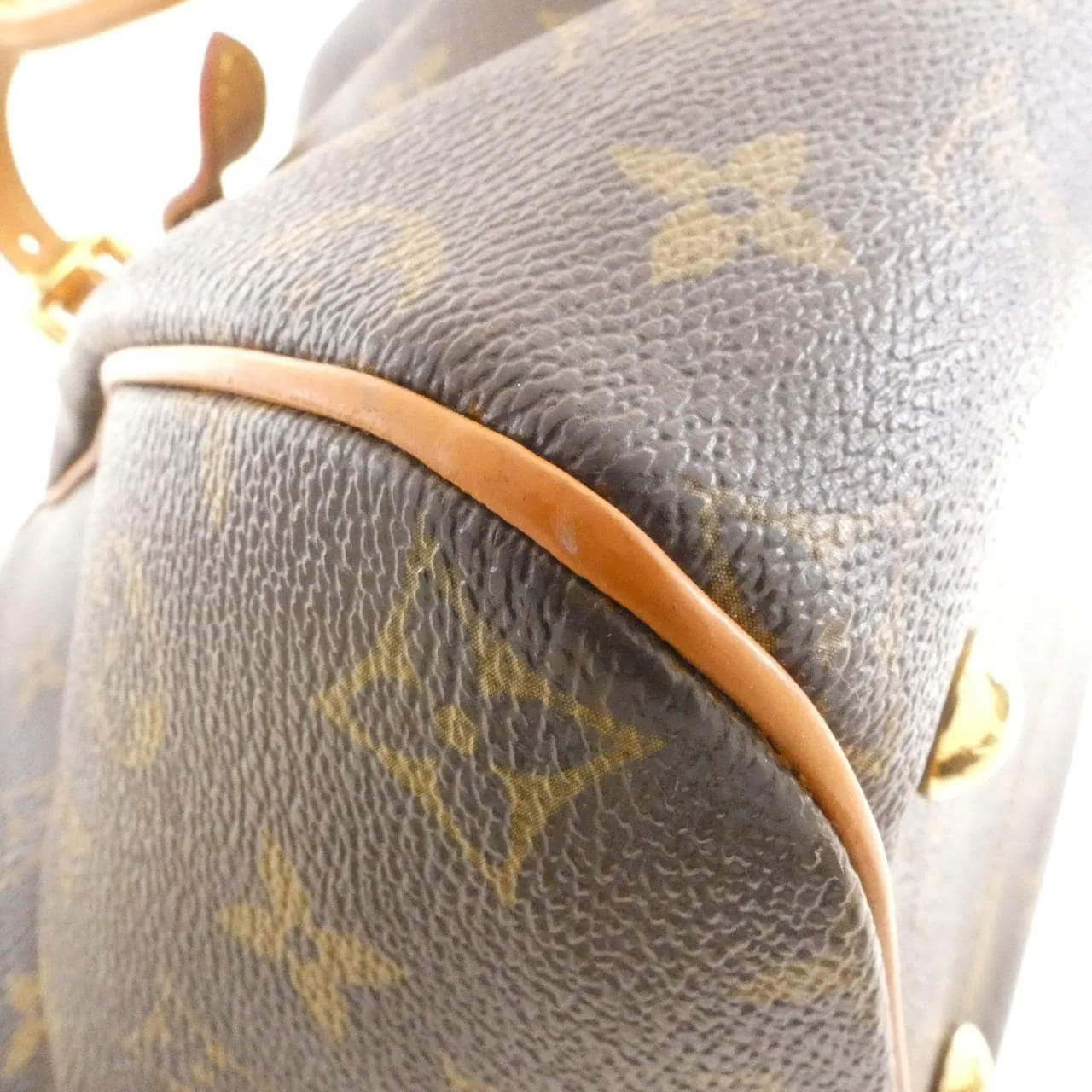 LOUIS VUITTON M40144 Shoulder Monogram 黑色 Monogram 中古品B - 縮圖 3