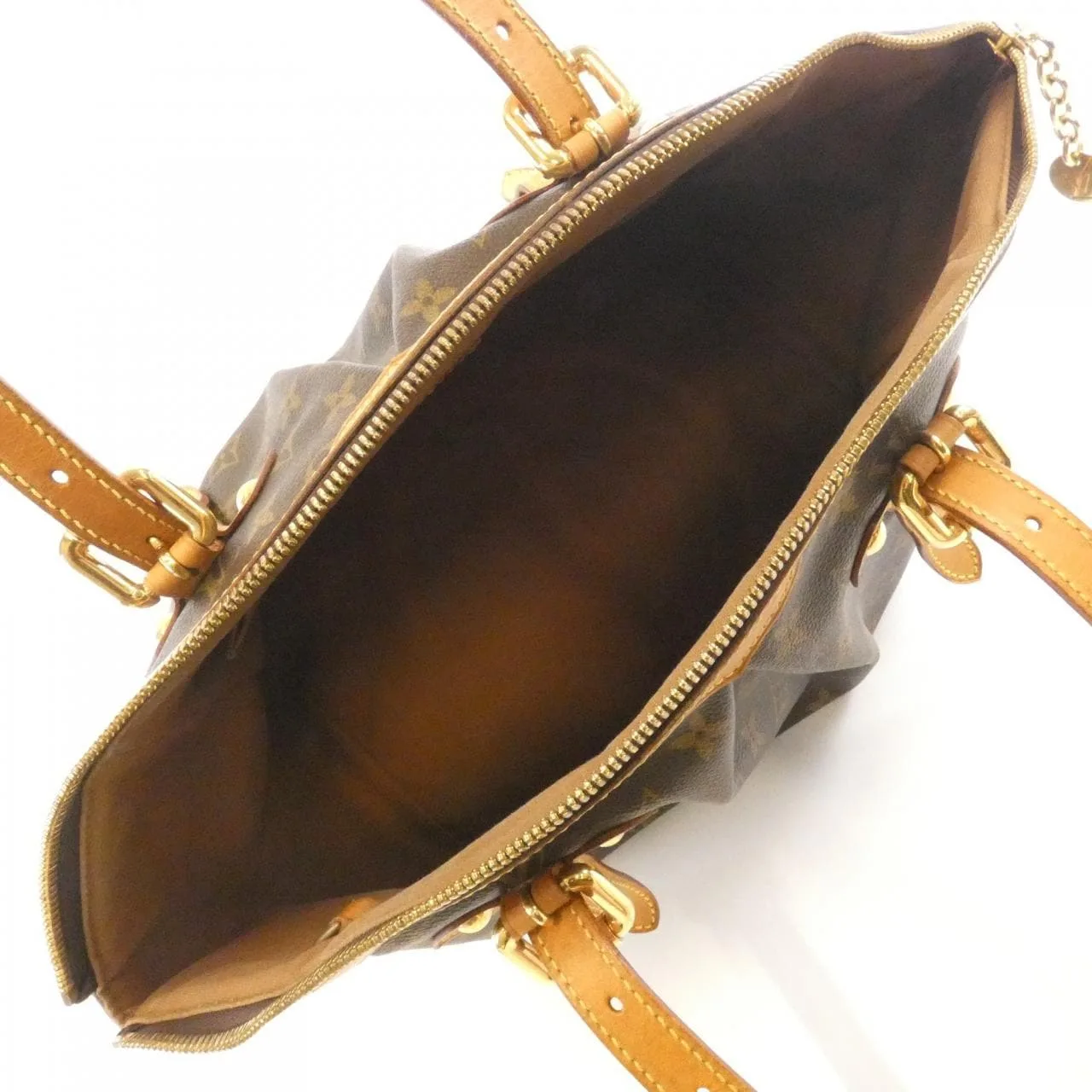 LOUIS VUITTON M40144 Shoulder Monogram 黑色 Monogram 中古品B - 縮圖 8