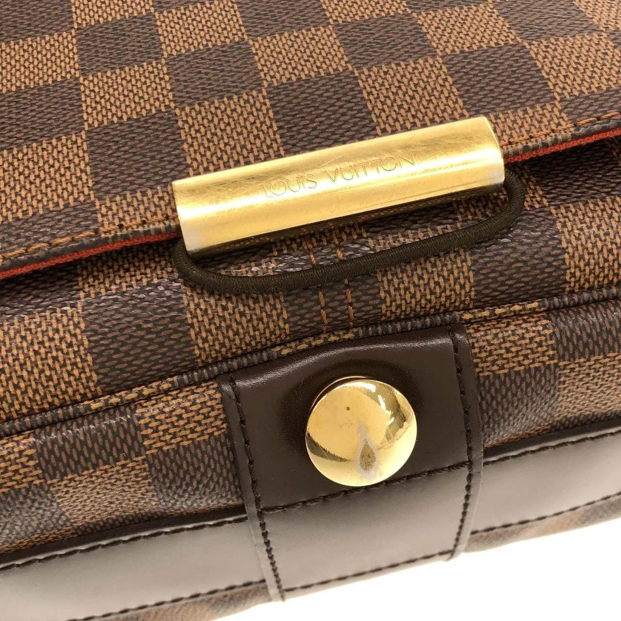 LOUIS VUITTON N45258 Shoulder Damier 黑色 Damier 中古品A - 縮圖 4
